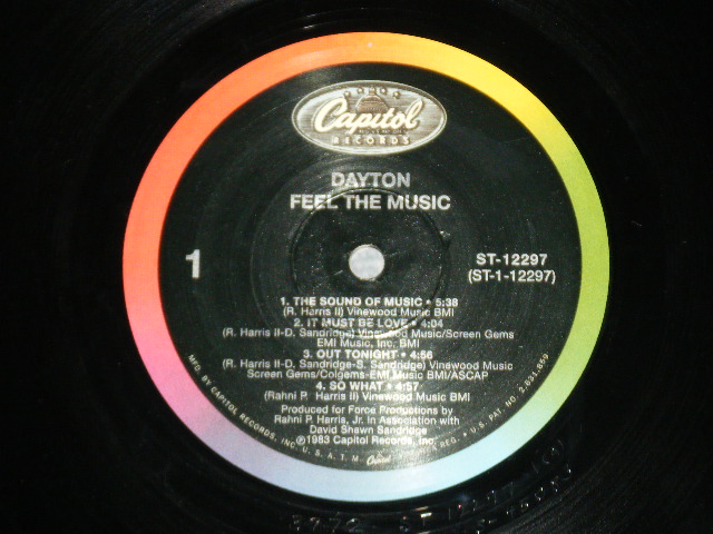 画像: DAYTON  -  FEEL THE MUSIC  (MINT/MINT) / US AMERICA REISSUE Used LP  