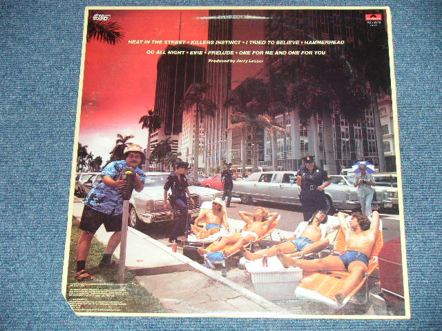 画像: PAT TRAVERS BAND - HEAT IN THE STREET( Ex/MINT- ) / 1978 US AMERICA ORIGINAL Used LP 