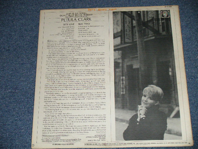 画像: PETULA CLARK - THESE ARE MY SONGS ( Ex/Ex+++ : WOBC ) / 1967 US AMERICA "CAPITOL RECORD CLUB Release"  "GREEN Label with W7 on Top " Stereo uSED LP 