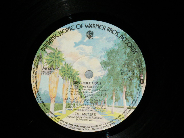 画像: THE METERS - NEW DIRECTIONS ( Ex++/Ex+++) / 1977   UK ENGLAND ORIGINAL Used LP  