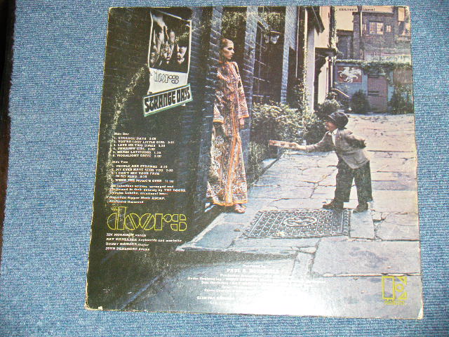 画像: THE DOORS - STRANGE DAYS  ( Matrix # A-LB/ B (CTH )  ) (Ex/Ex++ Looks: Ex ) / 1967 US AMERICA Original "1st Press BROWN Label with Large Stylized E on TOP" "NON CREDIT at Bottom Label" Used STEREO LP 