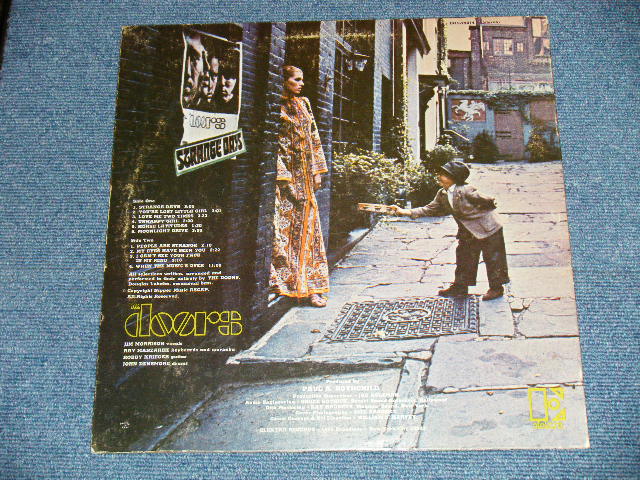 画像: THE DOORS - STRANGE DAYS  ( Matrix # A (CP-3) / B (CP-2)  ) (Ex+/Ex++ ) / 1967 US AMERICA Original "1st Press BROWN Label with Large Stylized E on TOP" "NON CREDIT at Bottom Label" Used STEREO LP 