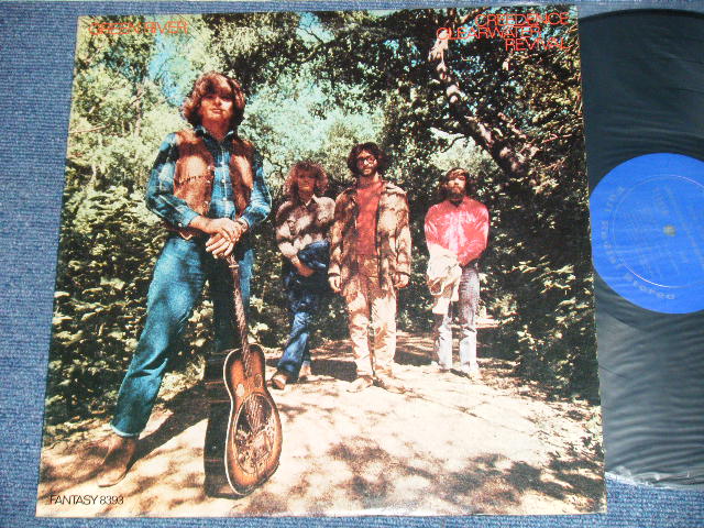 画像1: CCR CREEDENCE CLEARWATER REVIVAL - GREEN RIVER ( Matrix # F2744-6-A2B/F2745-2 C-4D )  ( Ex++/Ex+++ ) ) / 1969 US ORIGINAL "HEAVY Vinyl"  "DARK BLUE with  SILVER Print Label " Used LP 