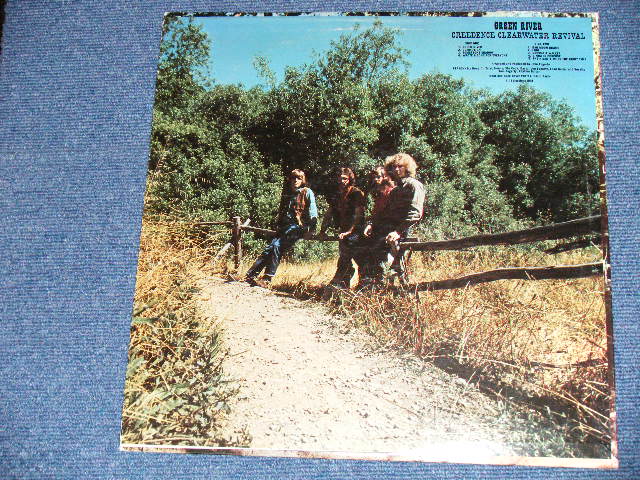 画像: CCR CREEDENCE CLEARWATER REVIVAL - GREEN RIVER ( Matrix # F2744 /F2745  )  ( Ex+++,Ex++/Ex+++ ) / 1969 US ORIGINAL "THIN Vinyl"  "DARK BLUE with GOLD PRINT Label" Used LP