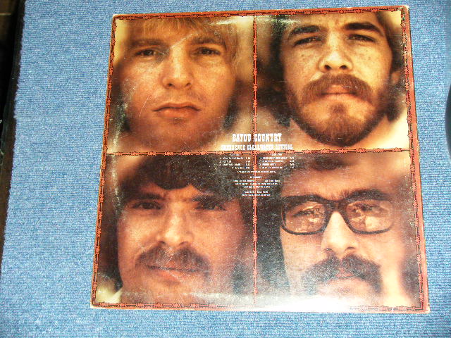 画像: CCR CREEDENCE CLEARWATER REVIVAL - BAYOU COUNTRY  ( Matrix # F2715/F-2716  )  ( Ex/Ex++ ) / 1969 US ORIGINAL "HEAVY Vinyl"  "DARK BLUE with GOLD PRINT Label" Used LP 