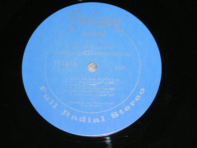 画像: CCR CREEDENCE CLEARWATER REVIVAL - BAYOU COUNTRY  ( Matrix #  F 2715-5-H2A/ F 2716-2-C1C )  ( Ex+/Ex+++ Looks: Ex++) / 1969 US ORIGINAL "THIN Vinyl"  "DARK BLUE with SILVER PRINT Label" Used LP 