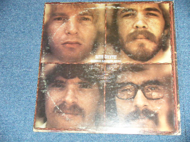 画像: CCR CREEDENCE CLEARWATER REVIVAL - BAYOU COUNTRY  ( Matrix #  F 2715-3-A1D/ F 2716-2-B-3F )  ( Ex-/Ex++ ) / 1969 US ORIGINAL "HEAVY Vinyl"  "DARK BLUE with SILVER PRINT Label" Used LP 