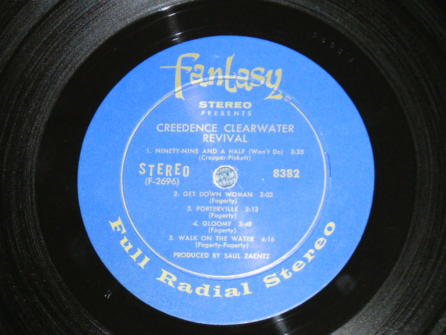 画像: CCR CREEDENCE CLEARWATER REVIVAL - CREEDENCE CLEARWATER REVIVAL ( Matrix # F 2695/F 2696 ) ( Ex++/MINT- ) / 1968 US ORIGINAL 1st Press 'NO "SUZIE Q" BLURB ON COVER Used LP 