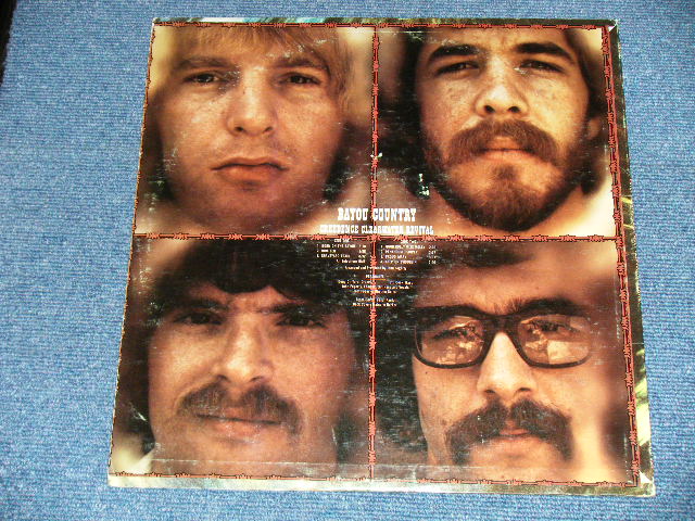 画像: CCR CREEDENCE CLEARWATER REVIVAL - BAYOU COUNTRY  ( Matrix # F2715/F-2716  )  ( Ex++/MINT- ) / 1969 US ORIGINAL "HEAVY Vinyl"  "DARK BLUE with GOLD PRINT Label" Used LP 