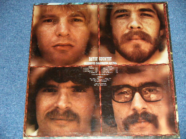 画像: CCR CREEDENCE CLEARWATER REVIVAL - BAYOU COUNTRY  ( Matrix # F2715/F-2716  )  ( Ex+/MINT- ) / 1969 US ORIGINAL "HEAVY Vinyl"  "DARK BLUE with GOLD PRINT Label" Used LP 