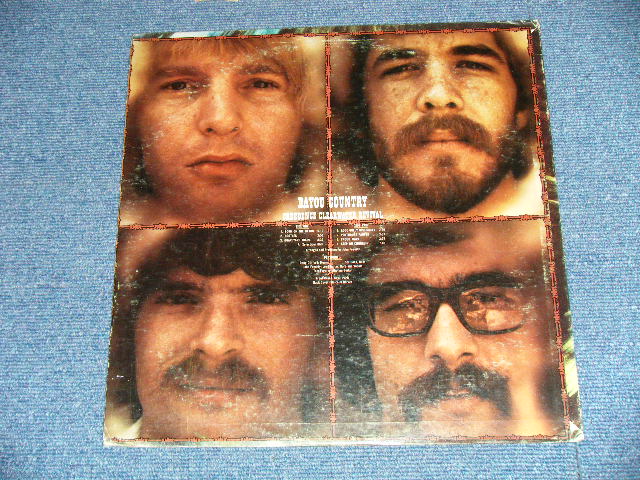 画像: CCR CREEDENCE CLEARWATER REVIVAL - BAYOU COUNTRY  ( Matrix # F2715/F-2716  )  ( VG+/Ex++ Looks: Ex ) / 1969 US ORIGINAL "HEAVY Vinyl"  "DARK BLUE with GOLD PRINT Label" Used LP 