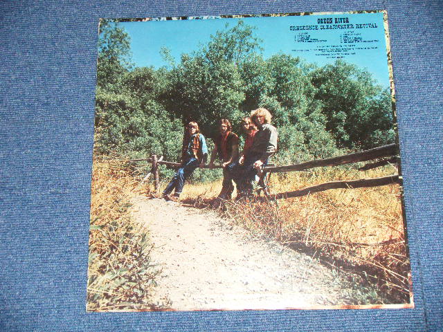 画像: CCR CREEDENCE CLEARWATER REVIVAL - GREEN RIVER ( Matrix # F2744-11 A2C/F2745-8 C5A ) ) ( MINT-/Ex+ Looks:Ex+++ ) ) / 1969 US ORIGINAL "HEAVY Vinyl"  "DARK BLUE with  SILVER Print Label " Used LP 