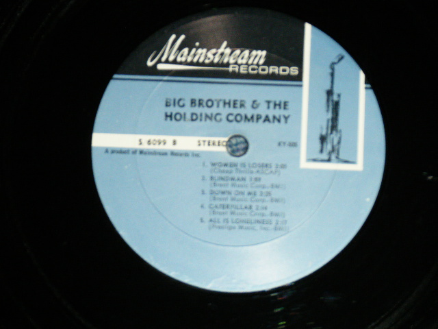 画像: BIG BROTHER & THE HOLDING COMPANY (JANIS JOPLIN) - BIG BROTHER & THE HOLDING COMPANY (Ex+/Ex+ A-3,4,5:Ex EDSP)  / 1967 US AMERICA ORIGINAL STEREO Used LP 
