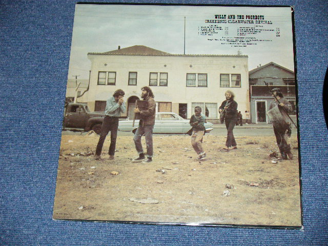 画像: CCR CREEDENCE CLEARWATER REVIVAL - WILLY And The POOR BOYS ( Matrix #  F 2762 / F 2763  )  ( Ex++/Ex++ Looks:Ex+++) / 1969 US ORIGINAL "HEAVY Vinyl"  "DARK BLUE with GOLD PRINT Label" Used LP 