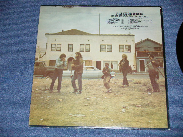 画像: CCR CREEDENCE CLEARWATER REVIVAL - WILLY And The POOR BOYS ( Matrix #  F 2762-5-B1D/ F 2763-3-E3A )  ( Ex++/Ex+++ ) / 1969 US ORIGINAL "HEAVY Vinyl"  "DARK BLUE with SILVER PRINT Label" Used LP 