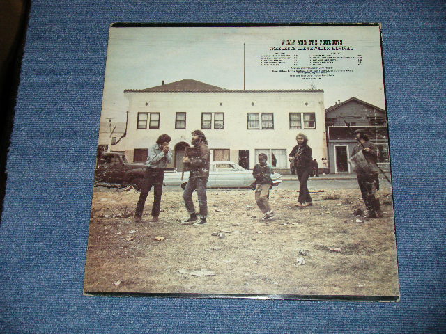 画像: CCR CREEDENCE CLEARWATER REVIVAL - WILLY And The POOR BOYS ( Matrix #  F 2762 / F 2763  )  ( Ex/Ex :WOL) / 1969 US ORIGINAL "HEAVY Vinyl"  "DARK BLUE with GOLD PRINT Label" Used LP 