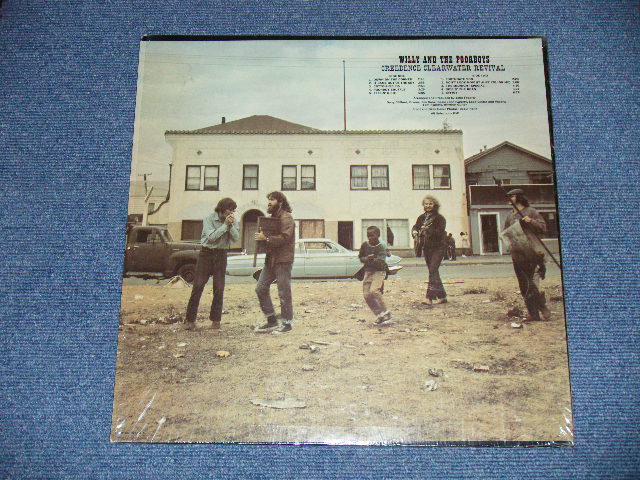 画像: CCR CREEDENCE CLEARWATER REVIVAL - WILLY And The POOR BOYS ( Matrix #  F 2762 / F 2763  )  ( MINT-/MINT- ) / 1969 US ORIGINAL "HEAVY Vinyl"  "DARK BLUE with GOLD PRINT Label" Used LP 
