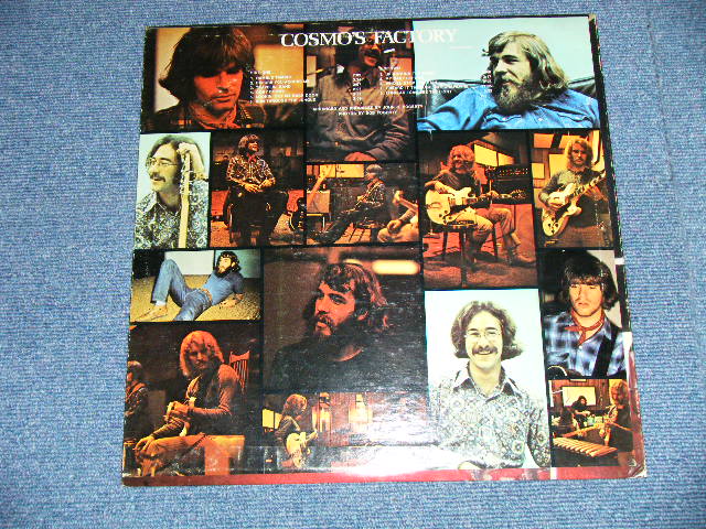 画像: CCR CREEDENCE CLEARWATER REVIVAL -  COSMO'S FACTORY ( Matrix #  F 2800 2 / F 2801-1  )  (Ex+/Ex+++ Looks:MINT- ) / 1970 US ORIGINAL "THIN VINYL"   "DARK BLUE with SILVER PRINT Label" Used LP 