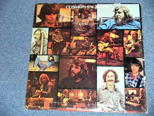 画像: CCR CREEDENCE CLEARWATER REVIVAL -  COSMO'S FACTORY ( Matrix #  F 2800^-1 / F 2801-2  )  ( Ex-/Ex++ ) / 1970 US ORIGINAL "THIN VINYL"   "DARK BLUE with GOLD PRINT Label" Used LP 