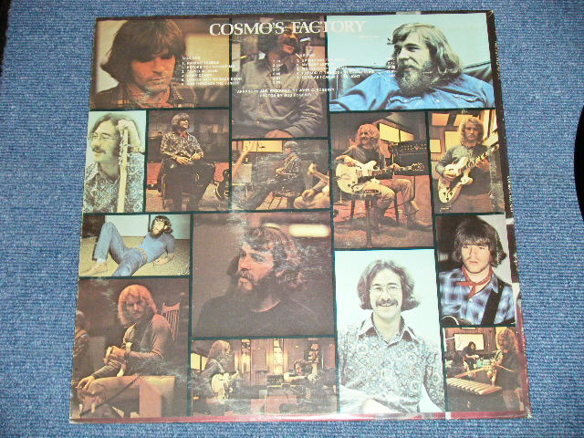 画像: CCR CREEDENCE CLEARWATER REVIVAL -  COSMO'S FACTORY ( Matrix #  F 2800 / F 2801  )  (Ex+/MINT-)  / 1970 US ORIGINAL "THIN VINYL"   "DARK BLUE with GOLD PRINT Label" Used LP 