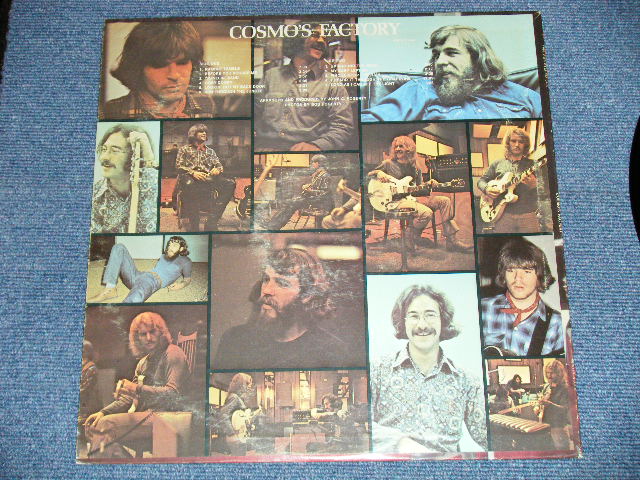 画像: CCR CREEDENCE CLEARWATER REVIVAL -  COSMO'S FACTORY ( Matrix #  F 2800 / F 2801  )  (Ex+/MINT-)  / 1970 US ORIGINAL "THIN VINYL"   "DARK BLUE with GOLD PRINT Label" Used LP 