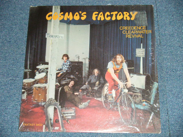 画像: CCR CREEDENCE CLEARWATER REVIVAL -  COSMO'S FACTORY ( Matrix #  F 2800 / F 2801  )  (MINT-/Thin Vinyl:Ex+++ Looks:MINT- + Heavy Vinyl:Ex++ Looks:Ex++) / 1970 US ORIGINAL "HEAVY Vinyl"&"THIN VINYL"   "DARK BLUE with GOLD PRINT Label" Used LP 