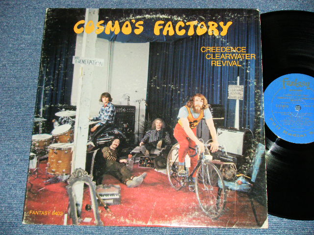 画像1: CCR CREEDENCE CLEARWATER REVIVAL -  COSMO'S FACTORY ( Matrix #  F 2800^-1 / F 2801-2  )  ( Ex-/Ex++ ) / 1970 US ORIGINAL "THIN VINYL"   "DARK BLUE with GOLD PRINT Label" Used LP 