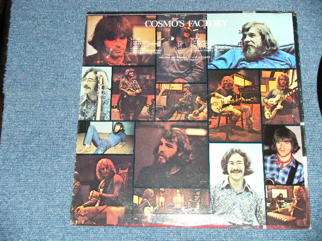 画像: CCR CREEDENCE CLEARWATER REVIVAL -  COSMO'S FACTORY ( Matrix #  F 2800-3 D1D / F 2801-4 A3D  )  ( Ex+/MINT- : EDSP) / 1970 US ORIGINAL "HEAVY VINYL"   "DARK BLUE with SILVER PRINT Label" Used LP 