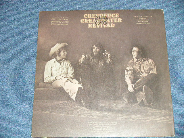 画像: CCR CREEDENCE CLEARWATER REVIVAL -  MARDI GRAS ( Matrix #  F-2980-RE/F-2983 )  (Ex+++/MINT-) /  1972 US AMERICA ORIGINAL " TEXTURDED COVER" "THIN Vinyl" "BROWN Label" Used LP 