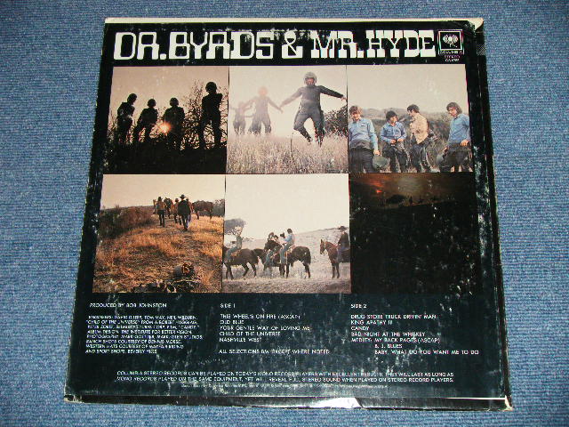 画像: THE BYRDS - DR.BYRDS & MR. HYDE( Matrix # 1D/1D)  ( Ex++/Ex+++ A-1,B-1:Ex Looks:MINT-)  / 1971 US AMERICA "2nd Press Label"  Used LP