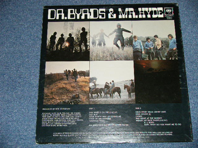 画像: THE BYRDS - DR.BYRDS & MR. HYDE( Matrix # 1A/1D)  ( Ex+++/MINT- )  / 1969 US AMERICA ORIGINAL "360 SOUND Label"  Used LP