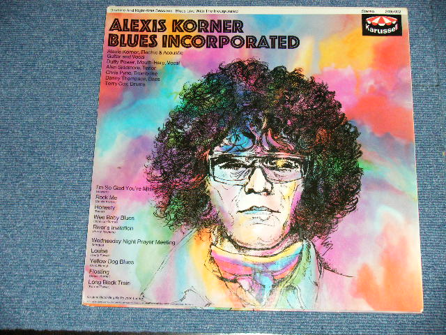 画像: ALEXIS KORNER BLUES INCORPORATED - ALEXIS KORNER BLUES INCORPORATED ( Ex++/Ex++)  / WSEST-GERMANY  ORIGINAL STEREO  Used LP 