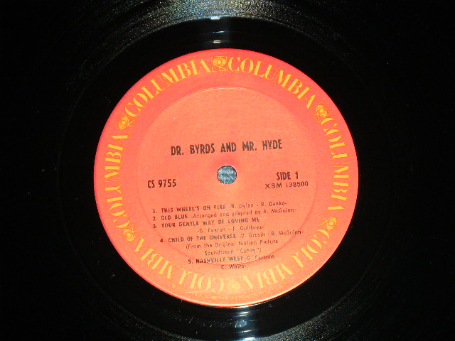 画像: THE BYRDS - DR.BYRDS & MR. HYDE( Matrix # 1D/1A)  ( Ex+++/MINT-)  / 1971 US AMERICA "2nd Press Label"  Used LP