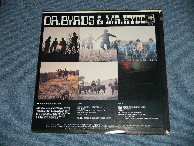 画像: THE BYRDS - DR.BYRDS & MR. HYDE( Matrix #1G/1G)  ( Ex+++/MINT- )  / 1971 US AMERICA "2nd Press Label"  Used LP