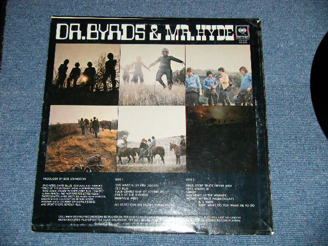 画像: THE BYRDS - DR.BYRDS & MR. HYDE( Matrix # 1E/1E)  ( Ex+++/Ex+++ )  / 1969 US AMERICA ORIGINAL "360 SOUND Label"  Used LP