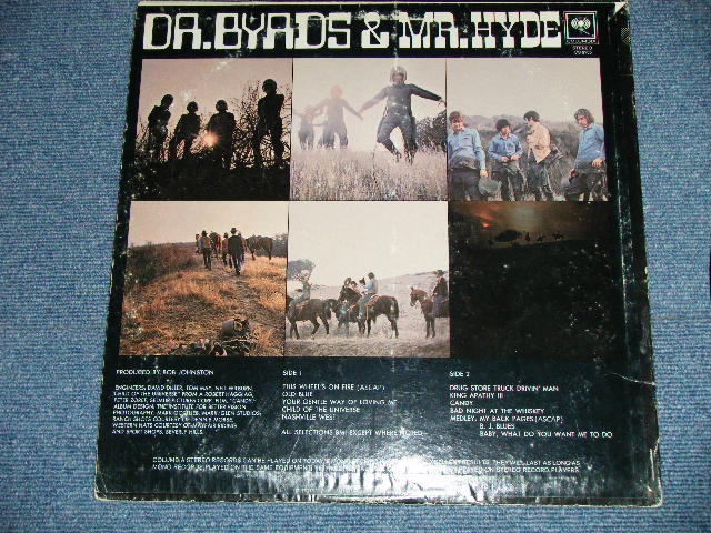 画像: THE BYRDS - DR.BYRDS & MR. HYDE( Matrix # 1F/1F )  ( Ex-/Ex++ Looks:Ex )  / 1969 US AMERICA ORIGINAL "360 SOUND Label" "PROMO STAMP"  Used LP