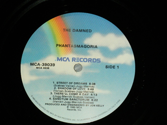 画像: DAMNED -  PHANTASMAGORIA ( Ex+++/MINT- ) /  1985 US AMERICA  ORIGINAL Used LP