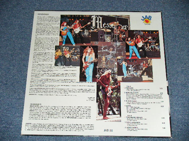 画像: MESSENDGER ( HARD ROCK TRIO from Minor Label)  - MESSENDGER ( SEALED  ) / 1982 US AMERICA ORIGINAL "BRAND NEW SEALED"  LP  