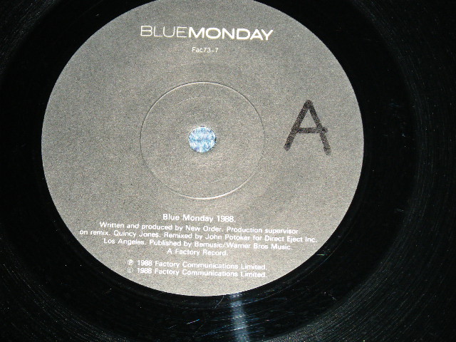 画像: NEW ORDER - BLUE MONDAY : BEACH BUGGY ( Ex/Ex+++ ) / 1988 UK ORIGINAL 7"45 Single With PICTURE SLEEVE 