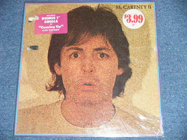 画像: PAUL McCARTNEY of THE BEATLES - McCARTNEY II  with Bonus Single ( MINT-/MINT )  / 1980 US AMERICA  ORIGINAL Used LP with Bonus Single 