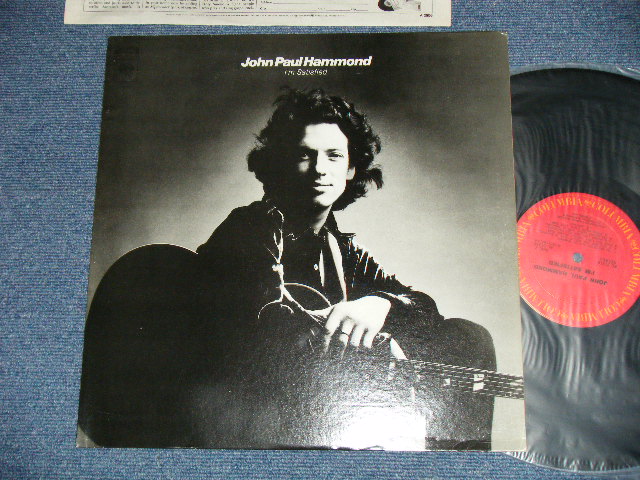 画像1: JOHN PAUL HAMMOND - I'M A SATISFIED ( MINT-/MINT-)  / 1972 US AMERICA ORIGINAL  Used LP 