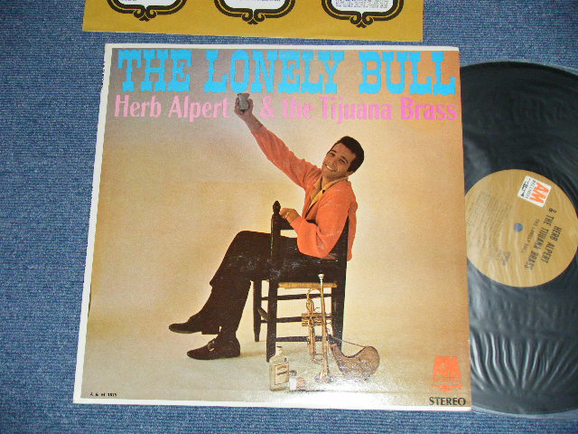 画像1: HERB ALPERT & The TIJUANA BRASS -THE LONELY BLULL : Debut Album  ( Matrix # : SP-101-1J / SP-102-1K ) ( Ex+++/Ex+++ )  / 1963  US AMERICA Original  "BROWN Label" "STEREO" Used  LP 