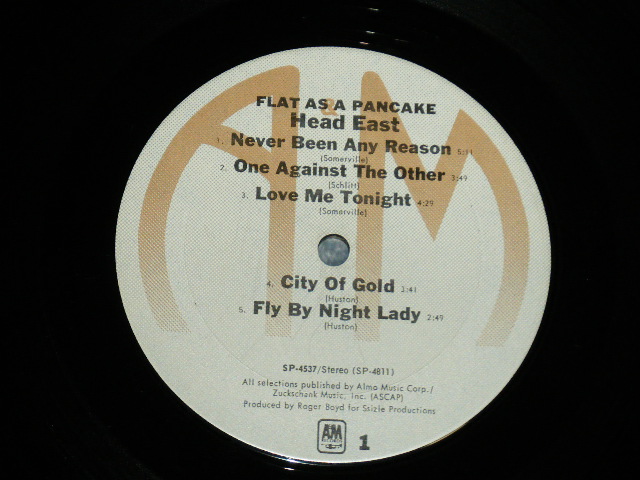 画像: HEAD EAST  ^ FLAT AS A PANCAKE (AMERICAN HARD)  ( Ex++/Ex++ ) / 1975 US AMERICA ORIGINAL Used LP