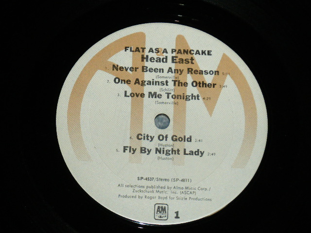 画像: HEAD EAST  ^ FLAT AS A PANCAKE (AMERICAN HARD) (Ex++/MINT-) / 1975 US AMERICA ORIGINAL Used LP