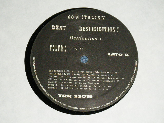 画像: v.a. Omnibus - 60's ITALIAN BEAT RESURRECTION VOLUME 6 ( NEW) / 1994  EUROPE ORIGINAL "BRAND NEW" LP 