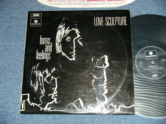 画像1: LOVE SCULPTURE ( DAVE EDMUNDS ) - FORMS and FEELINGS ( Ex++/Ex++ Looks:Ex+ )  / 1970 UK ENGLAND 2nd Press Version "BLACK with WHITE 'EMI' & ' PARLOPHONE' Label" Used LP 