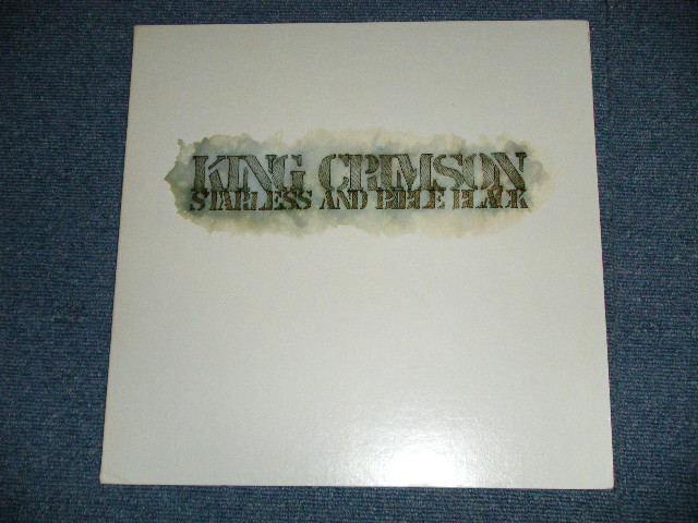 画像: KING CRIMSON - STARLESS AND BIBLE BLACK (Matrix#A)STA-743067-A PR  B)STA-743068-B AT GP CHP PR) (TEXTURED Un GLOSSY Jacket ) (Ex++/Ex+++ Looks:MINT-) /1974 US AMERICA ORIGINAL 1st Press Large "75 ROCKFELLER" Label Used LP 