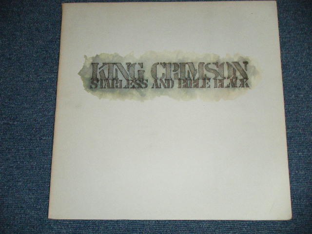 画像: KING CRIMSON  - STARLESS AND BIBLE BLACK ( Matrix No.A) STA-743067-AA △18867 (2) PR / B)STA-743068-BB CHP △18867-x PR ) ( Non-GLOSSY Jacket  ) ( Ex++/Ex++ Looks: Ex-,Ex+++ ) / 1974 US AMERICA ORIGINAL 1st Press Large "75 ROCKFELLER" Label Used LP 