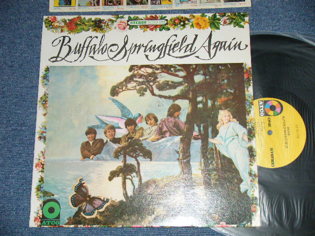 BUFFALO SPRINGFIELD - AGAIN ( Matrix # ST-C-671117-C / ST-C-671118-C ) ( Ex+++/MINT- ) / 1967 US AMERICA ORIGINAL 2nd Press "YELLOW Label" " 1841 BROADWAY Label" STEREO Used -