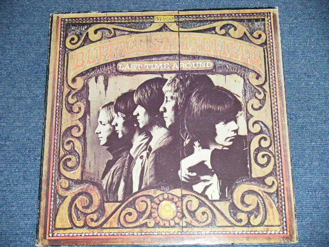 画像: BUFFALO SPRINGFIELD -  LAST TIME AROUND ( MATRIX # A)ST-C-68299-BB D-2 △12022/B) ST-C-68300-BB  △12022 -x (1) D-1  ) ( Ex++/MINT- : EDSP)  / 1969 US AMERICA 2nd Press "YELLOW Label" 1974 Version 4th Press "Small 75 ROCKFELLER Label"  STEREO  Used LP 